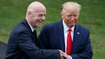 FIFA President Infantino praised Trump and celebrated the inauguration Together