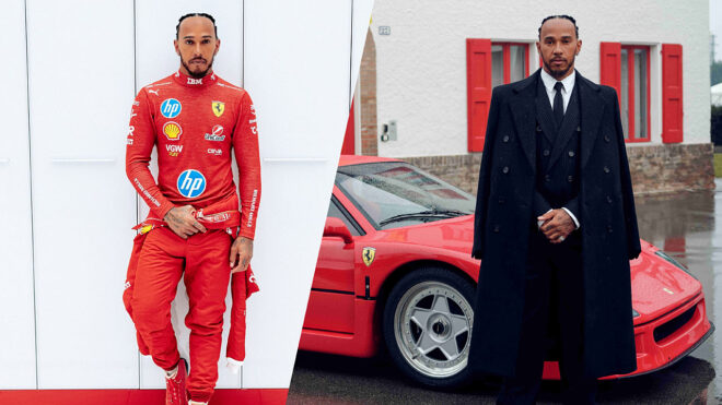 Ferrari adventure has officially begun for Lewis Hamilton