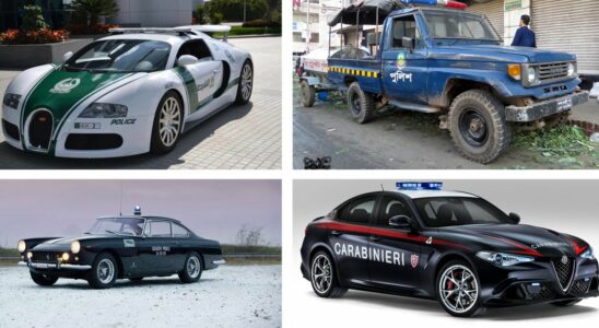 Five of the worlds coolest police cars