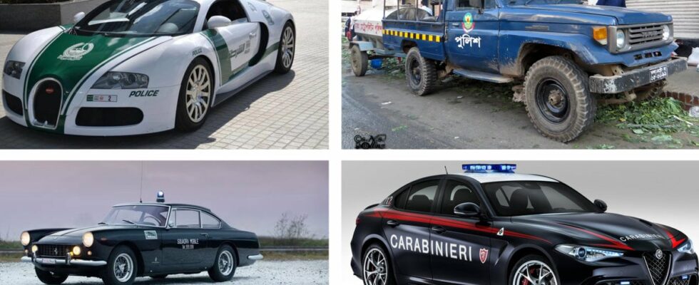 Five of the worlds coolest police cars