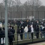 Football tournament with hundreds of Eritreans at the bottom of