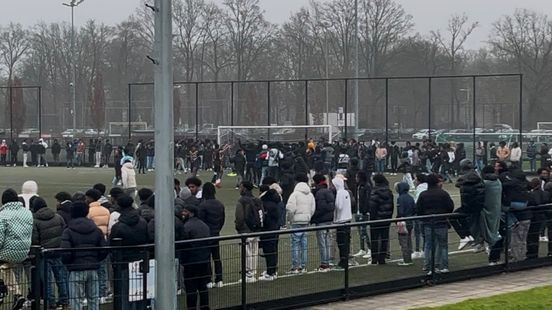 Football tournament with hundreds of Eritreans at the bottom of