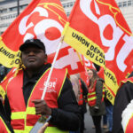 France the CGT demonstrates in front of Bercy to defend