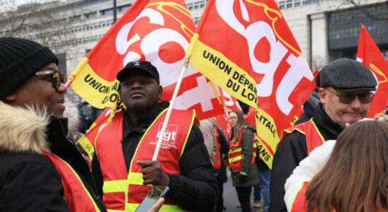 France the CGT demonstrates in front of Bercy to defend