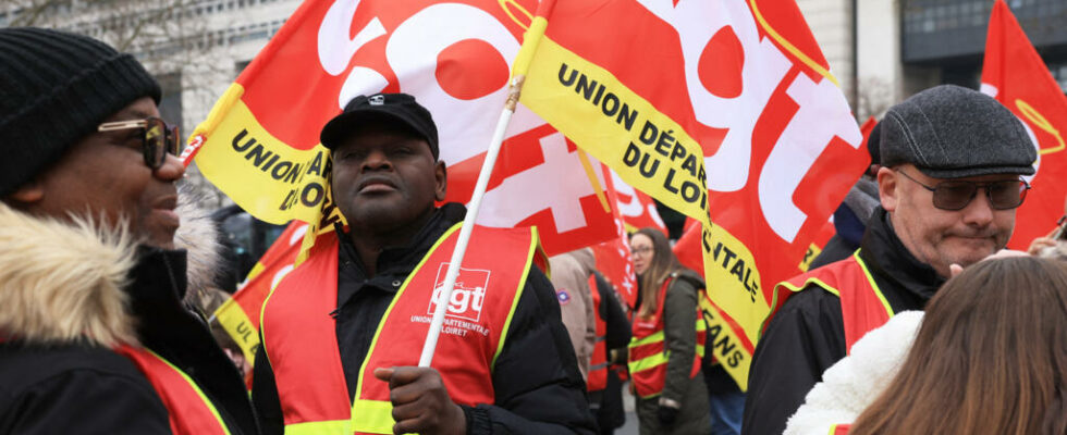 France the CGT demonstrates in front of Bercy to defend