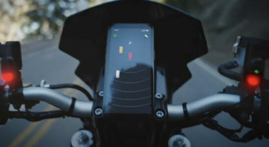 Garmin has also prepared a radar for motorcycle riders