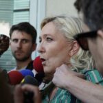 In Mayotte Marine Le Pen as spokesperson for residents and