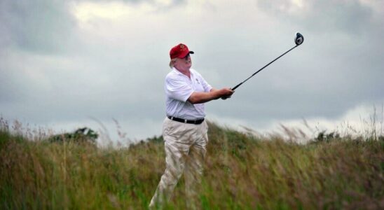 In Scotland Donald Trump fights against windmills in the name