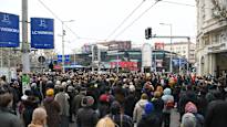 In Serbia tens of thousands demonstrated against the government