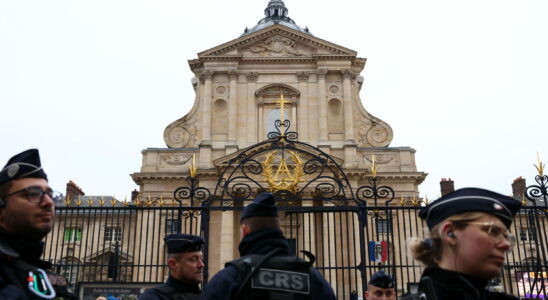 In tribute to Jean Marie Le Pen the security services mobilized