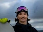 Jarvilehto knocked the corner of the podium in snowboardings big