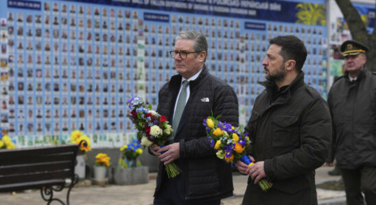 Keir Starmer in kyiv to seal 100 year security partnership