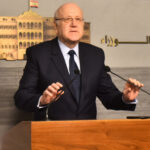 Lebanon Syria Najib Mikati outgoing Lebanese Prime Minister goes to Damascus