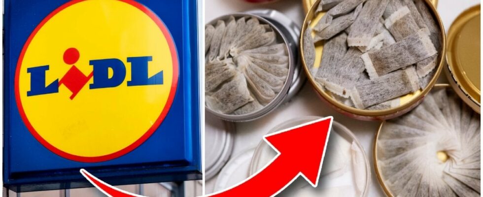 Lidls snus message to Swedish customers