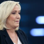 Marine Le Pen learned of her fathers death suddenly well