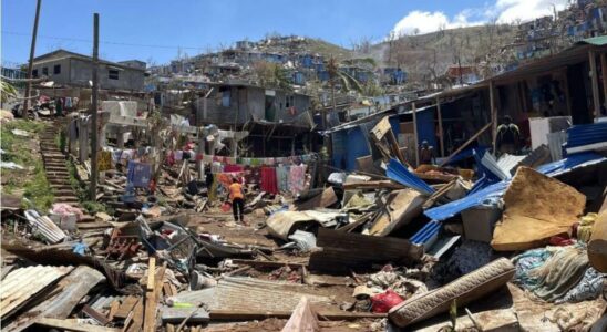 Mayotte one month after Cyclone Chido living conditions still very