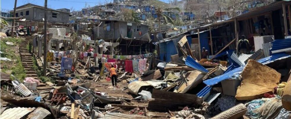 Mayotte one month after Cyclone Chido living conditions still very