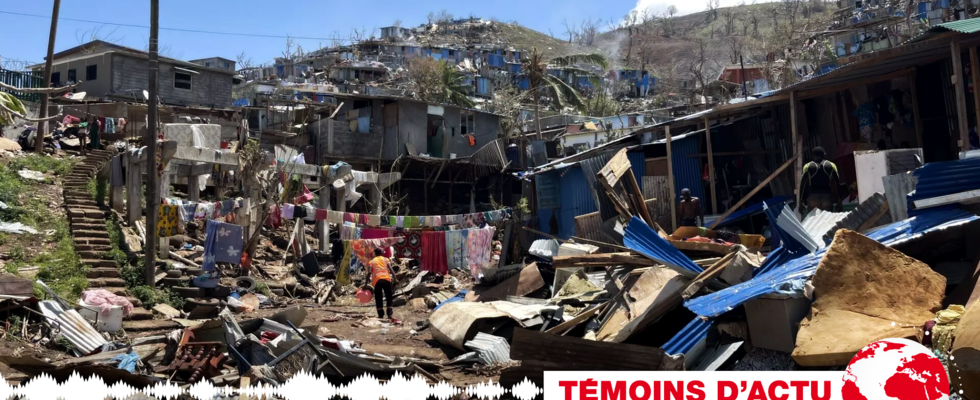 Mayotte one month after Cyclone Chido shared stories from reporters