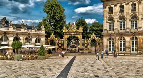 Nancy the city with golden gates