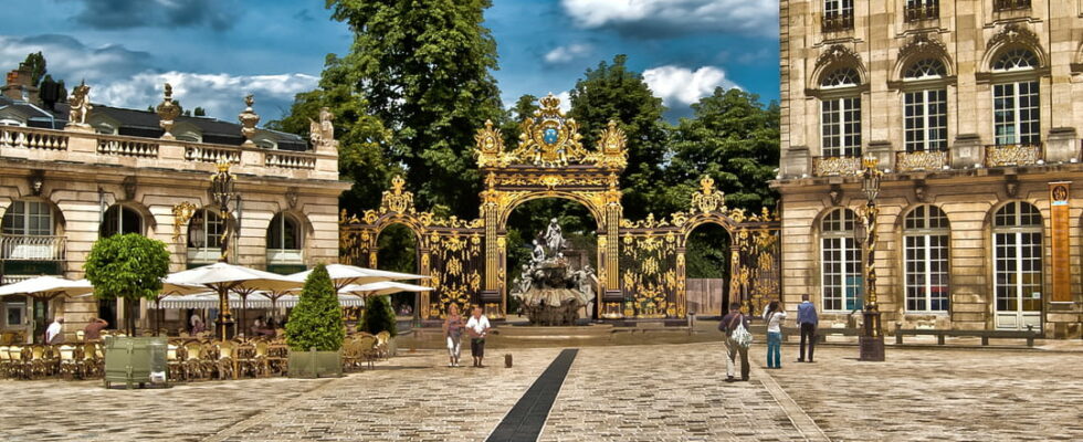 Nancy the city with golden gates