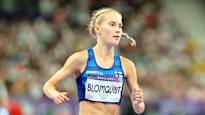 Nathalie Blomqvist ran the 3000 meter indoor SE Sports