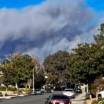 New explosive fire outside Los Angeles