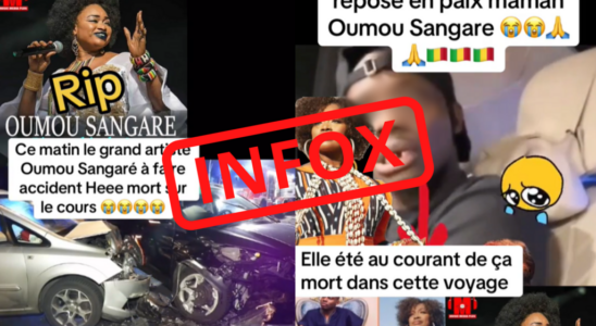 No singer Oumou Sangare did not die in a car