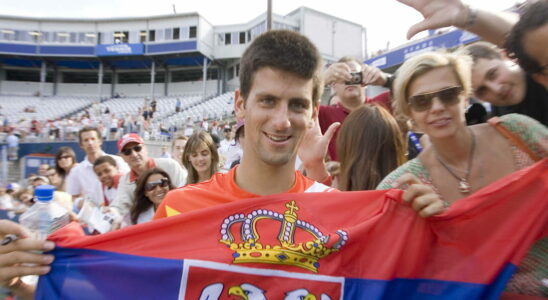 Novak Djokovic marked by war