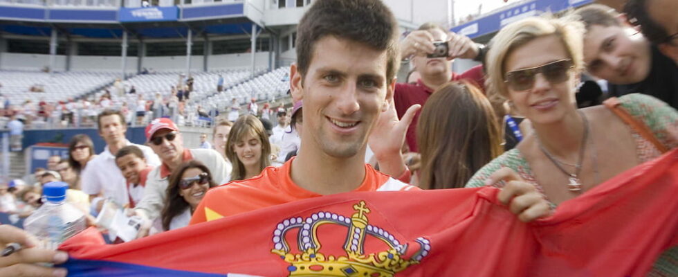 Novak Djokovic marked by war