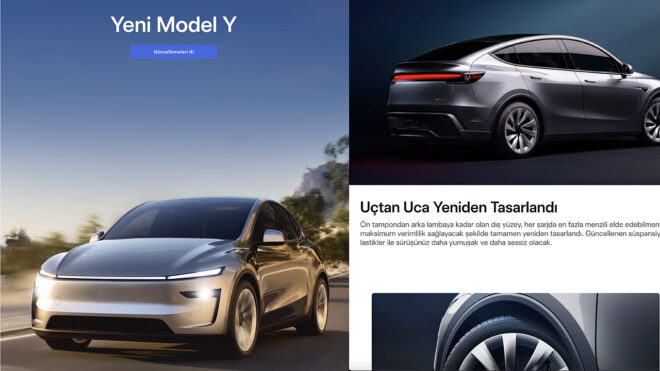 Official Turkiye page opened for the new Tesla Model Y