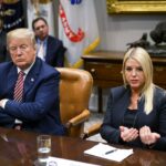 Pam Bondi at Justice the armed wing of Donald Trumps