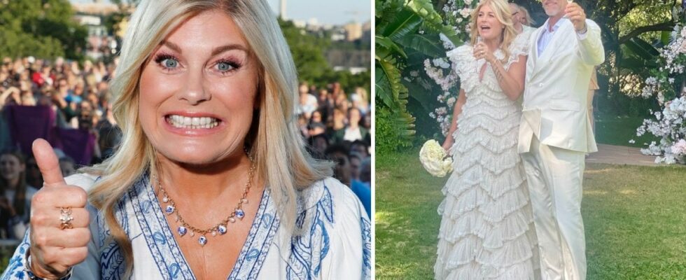 Pernilla Wahlgrens reveals Has stopped wearing the wedding ring