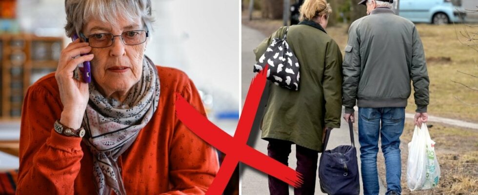 Police warning to pensioners They want to scare