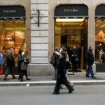 Prada goes up on the stock market after rumors of