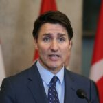 Prime Minister Justin Trudeau announces that he will leave power