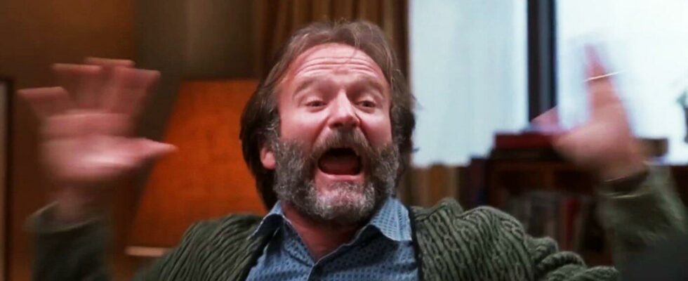 Robin Williams impressed in his first major role which is