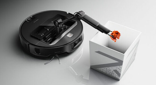 Roborock introduced a robot vacuum cleaner with a robotic arm