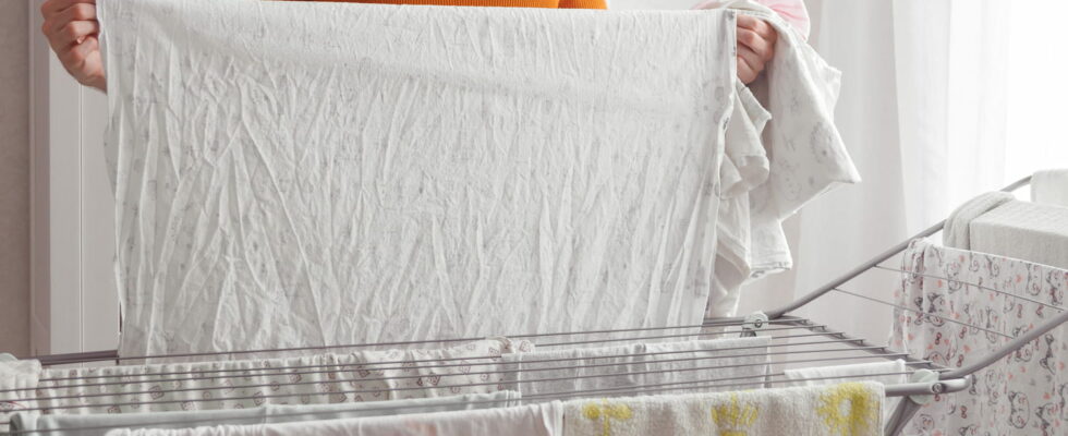 Sheets dry in 4 hours with this simple tip