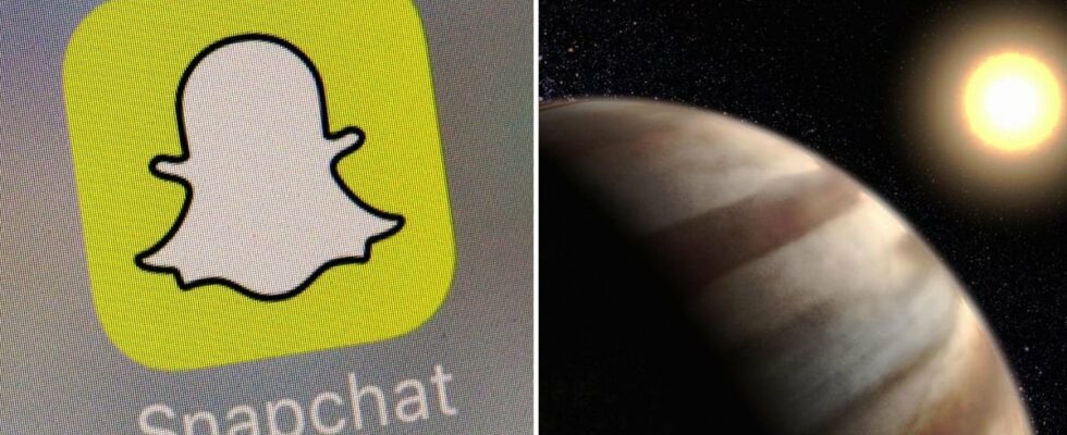 Snapchat planets Meaning order and solar system