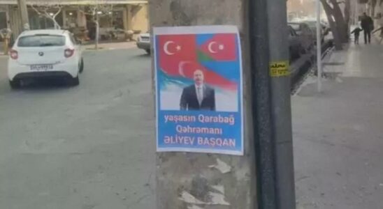 Striking images from Iran President Erdogan posters on streets and