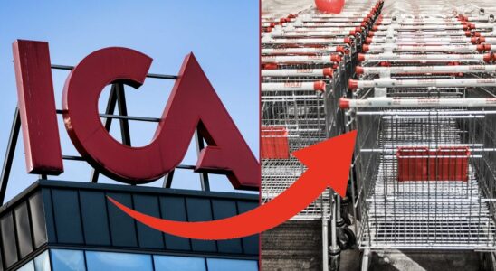 The ICA stores advertising – too dirty for customers