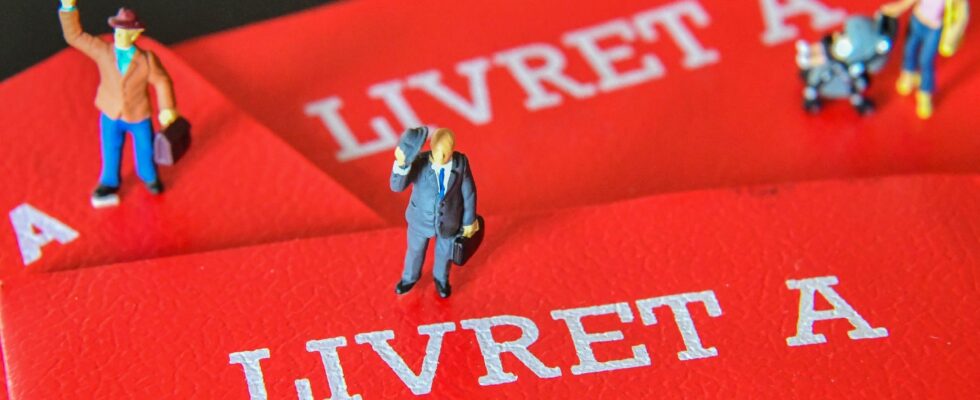 The Livret A rate falling at the start of 2025