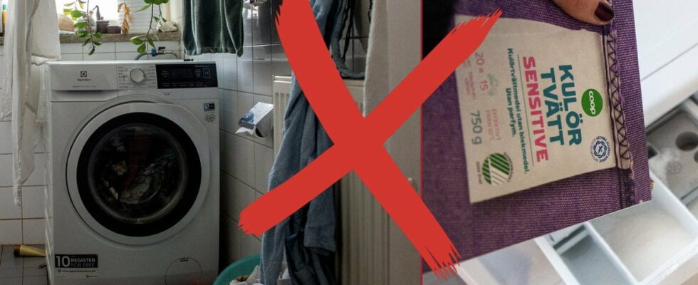 The common mistake is ruining your clothes in the washing