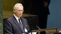 The former president of Estonia Arnold Ruutel has died