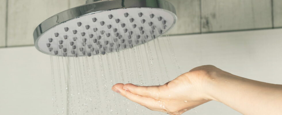 The maximum number of shower per week when you have