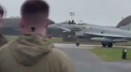 The pilot of a Eurofighter Typhoon fighter jet that crashed