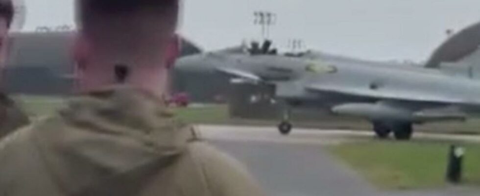 The pilot of a Eurofighter Typhoon fighter jet that crashed