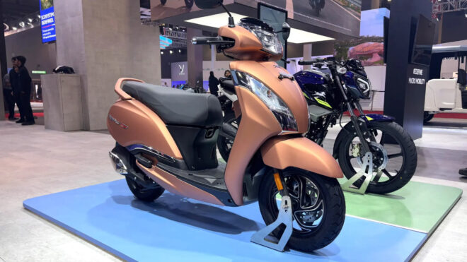 The worlds first CNG scooter can travel 226 km