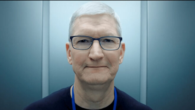 Tim Cook Advertising For Season 2 of Severance series