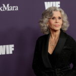 To display a sculpted silhouette at 87 Jane Fonda reveals